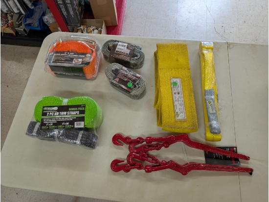 New Tow Straps and Chain Binders