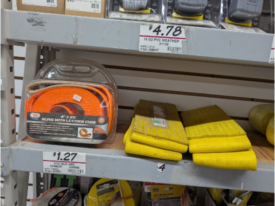 New Tow Straps and Lifting Straps