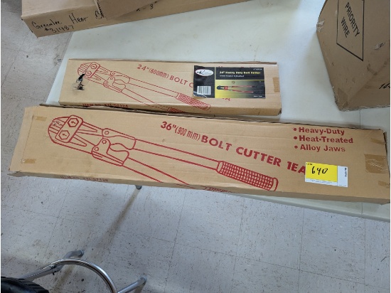 36" and 24" Bolt Cutters NIB