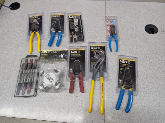 New Klein Tools, Wire Strippers, Pliers, Cable Stripper