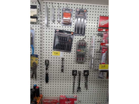 Needle File Set, Star Bits, Wrenches, Screwdriver