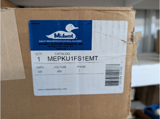 x2 MEPKU1SFS1EMT 1 Position 3 Wire Meter Socket