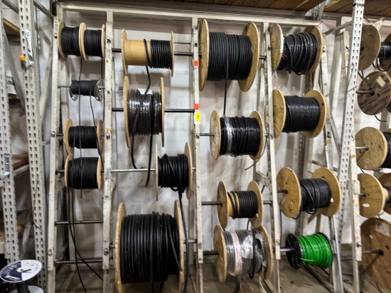 Reel Rack w/ Wire