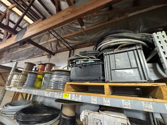 Shelf of Wire / Power Cord