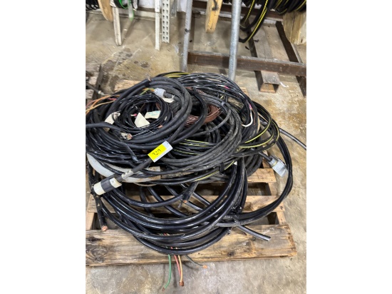 Pallet of Wire and Power Cord