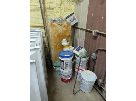 Hot Pointe Refrigerator, Drywall Mud, Kilz, Paint Rollers