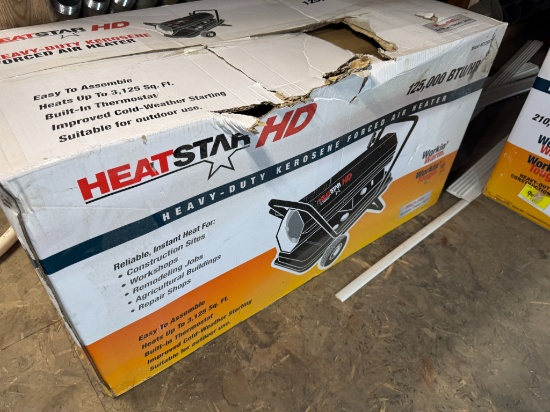 New Heat Star HD 125,000 BTU Forced Air Heater