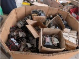 Pallets of Electrical Supply, Breakers, Transformers, Lights