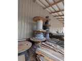 Reels of Wire Under Lean To