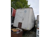 Van Trailer w/ Wood, Windows, Construction Material