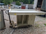 Pallet Jack, Lateral File Cabinet, Door