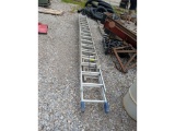 36' Aluminum Extension Ladder, 13' Single Ladder