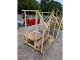 4' Wide Steel Staircase