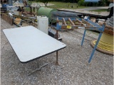 Table, Steel Stand, Scrap