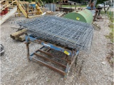 Pallet Rack Grating, Steel Frames