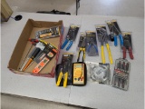 New Klein Tools, Wire Strippers, Pliers, Non Contact Tester