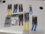New Klein Tools, Wire Strippers, Pliers, Cable Stripper
