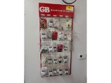 Pix Belts and GB Electrical Products Display w/ Toggle Switches