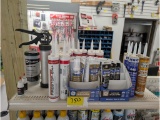 Firestop, Silicone Caulk, Caulk Gun