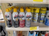 White Lithium, Silicone, Liquid Wrench Sprays