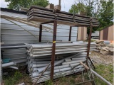 Rack w/ PVC, Metal Pipe, Wood