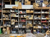 Shelf w/ Ballasts, Cords, Capacitors, Bearings