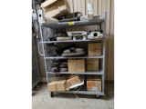 Rolling Cart w/ Misc Lighting