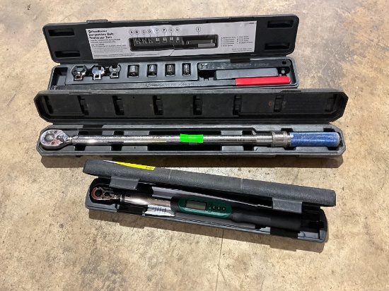 Serpentine Belt Tensioner Kit, 2 Torque Wrenches, (One Broken)