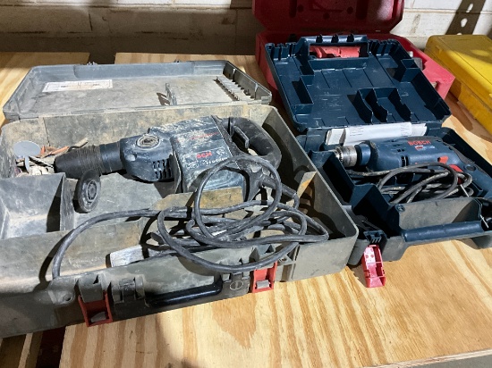 Bosch Hammer Drill & Power Drill