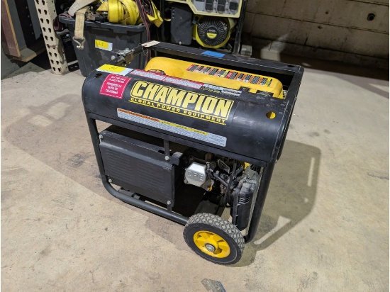 Champion 4000 Watt Generator, Won't Stay Running