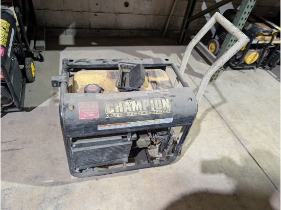 Champion 4000 Watt Generator, Bad Carb
