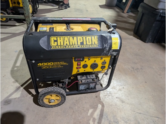 Champion 4000 Watt Generator