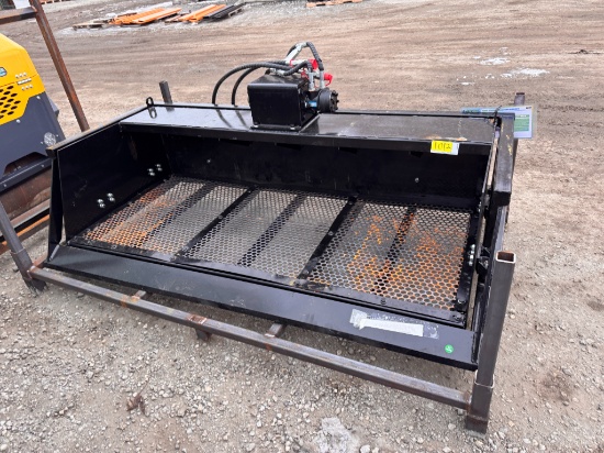 Future 79" Skid Steer Vibrating Screen Bucket