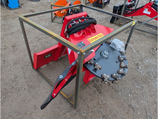 RayTree Skid Steer 30" Transverse Stump Grinder RTSG30