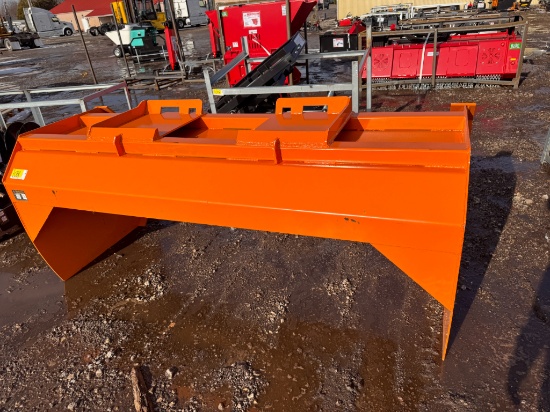 Wolverine 84" Skid Steer Snow Pusher