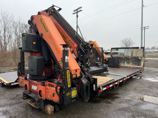 2015 Palfinger PK 34002-SH Knuckle Crane w/ Flatbed