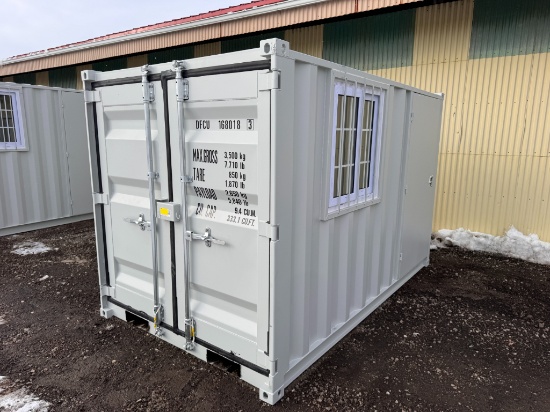 10' Container w/ Side Door and Window