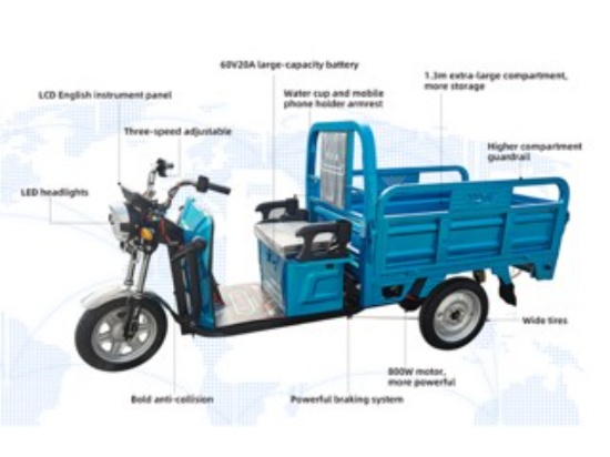2025 IR IRET13 Electric Tricycle