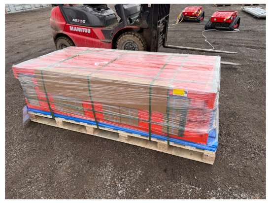 Future 40' 6 Section Shelving Set, 78" x 24" x 78" Each Section, 800lbs per shelf