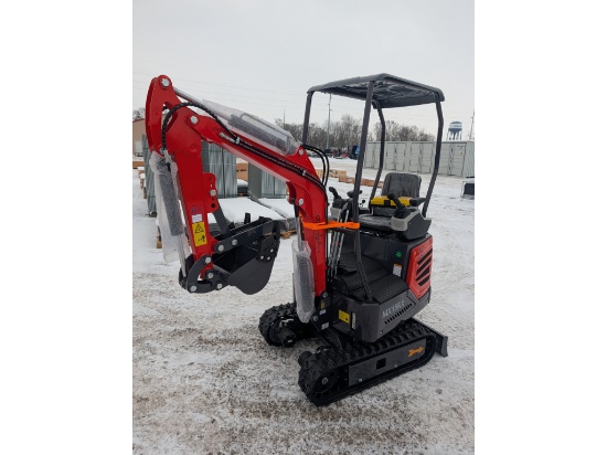 CFG MX15RX Mini Excavator W/ Mechanical Thumb