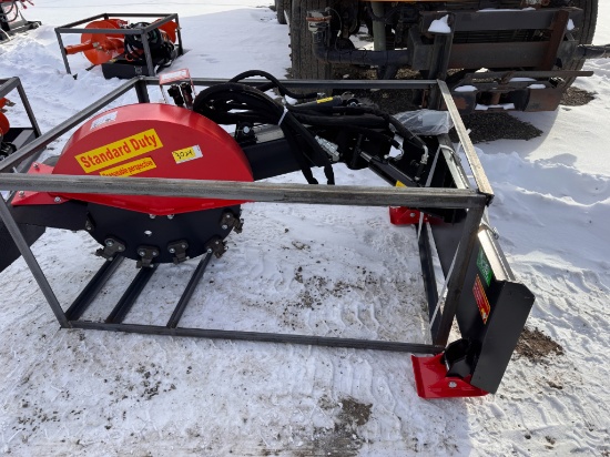 RayTree Skid Steer Stump Grinder RMSG29