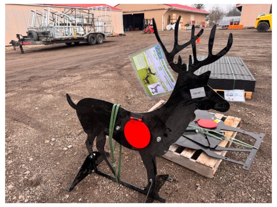 Future Deer Steel Shooting Target