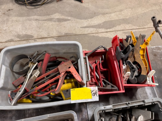 Clamps, Oil Wrench, Hooks