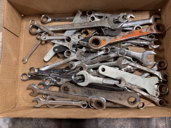 Standard & Metric Combination Open end and Closed end Wrench Toold