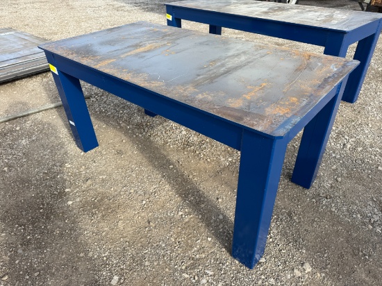 36"x68" Fabrication Table, 680 lbs
