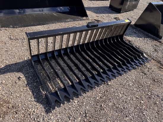KC 76" Skid Steer Skeleton Bucket