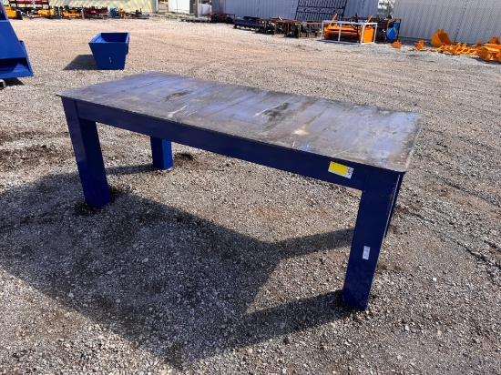 36" x 82" Fabrication Table, 781 lbs