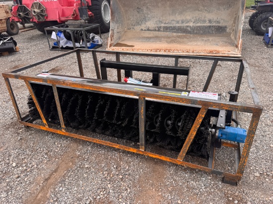Mower King SSAB72 Skid Steer Broom