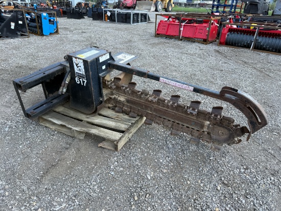 Bradco 617 Skid Steer Trencher