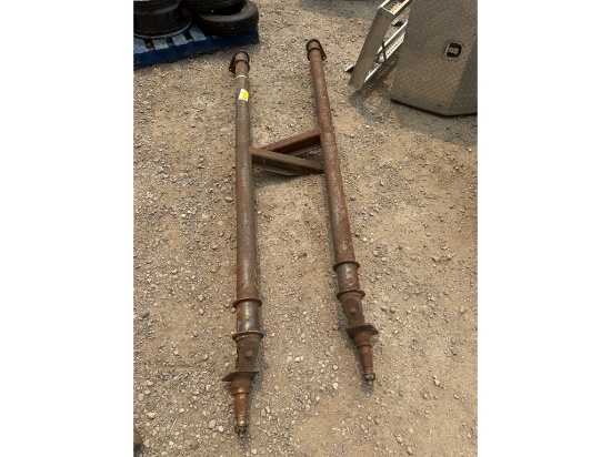 (2) Trailer Axles